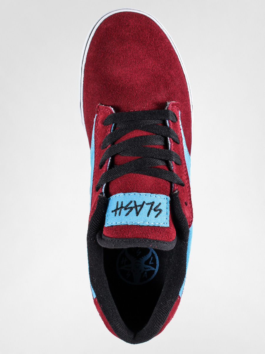 Fallen Shoes Slash (oxblood/puerto blue)