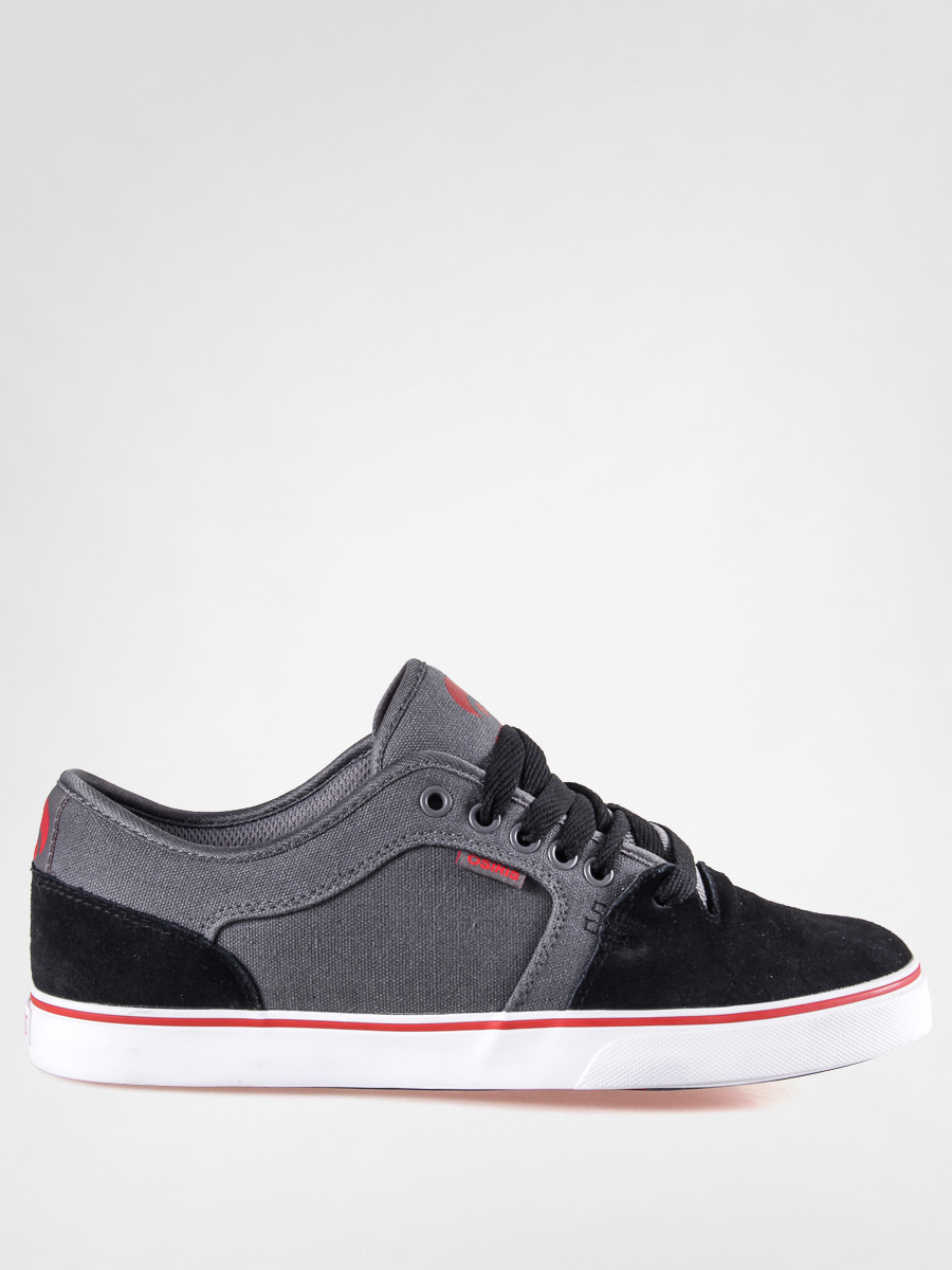 Osiris Schuhe Decay (charcoal/red/white)