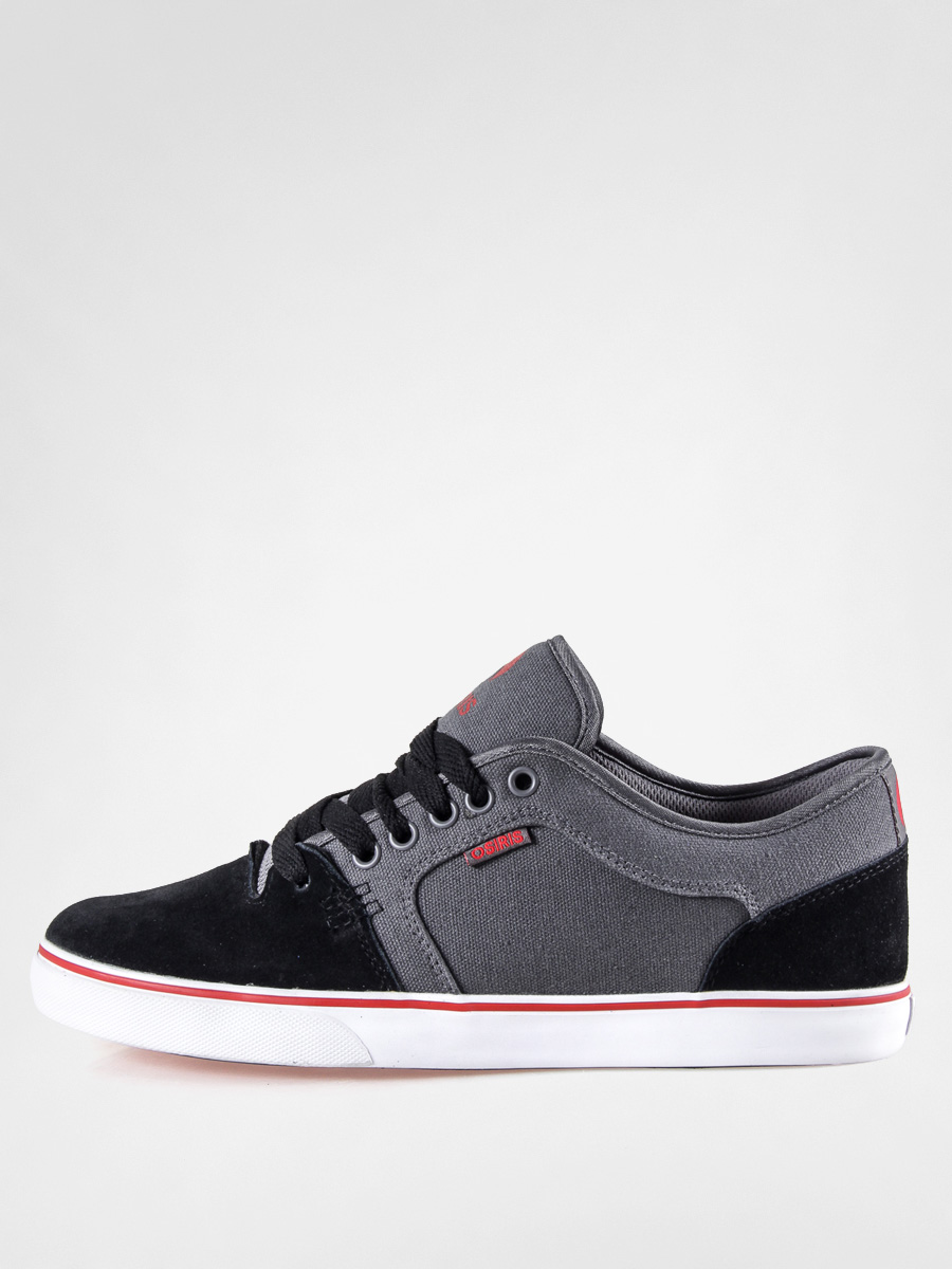 Osiris Schuhe Decay (charcoal/red/white)