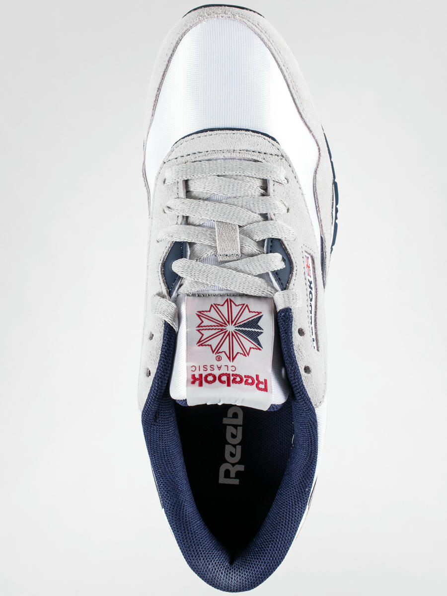 Reebok Shoes CL Nylon SP white steel navy red