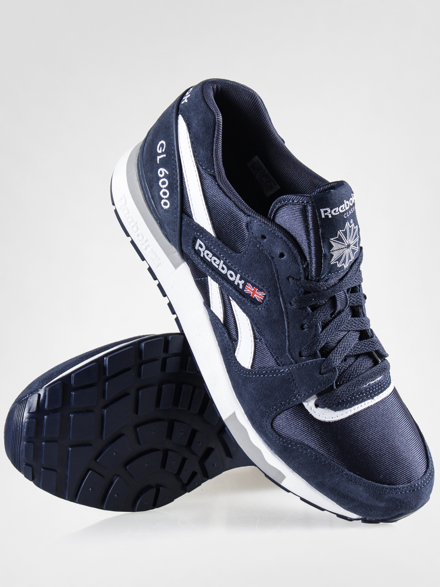Reebok Shoes GL 6000 (athletic navy/wht/tin gry)