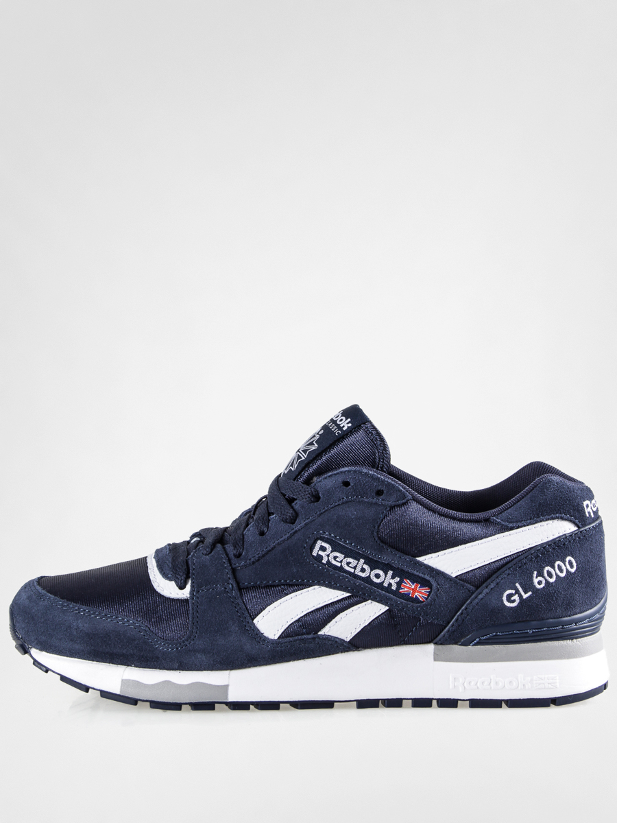 Reebok Shoes GL 6000 (athletic navy/wht/tin gry)