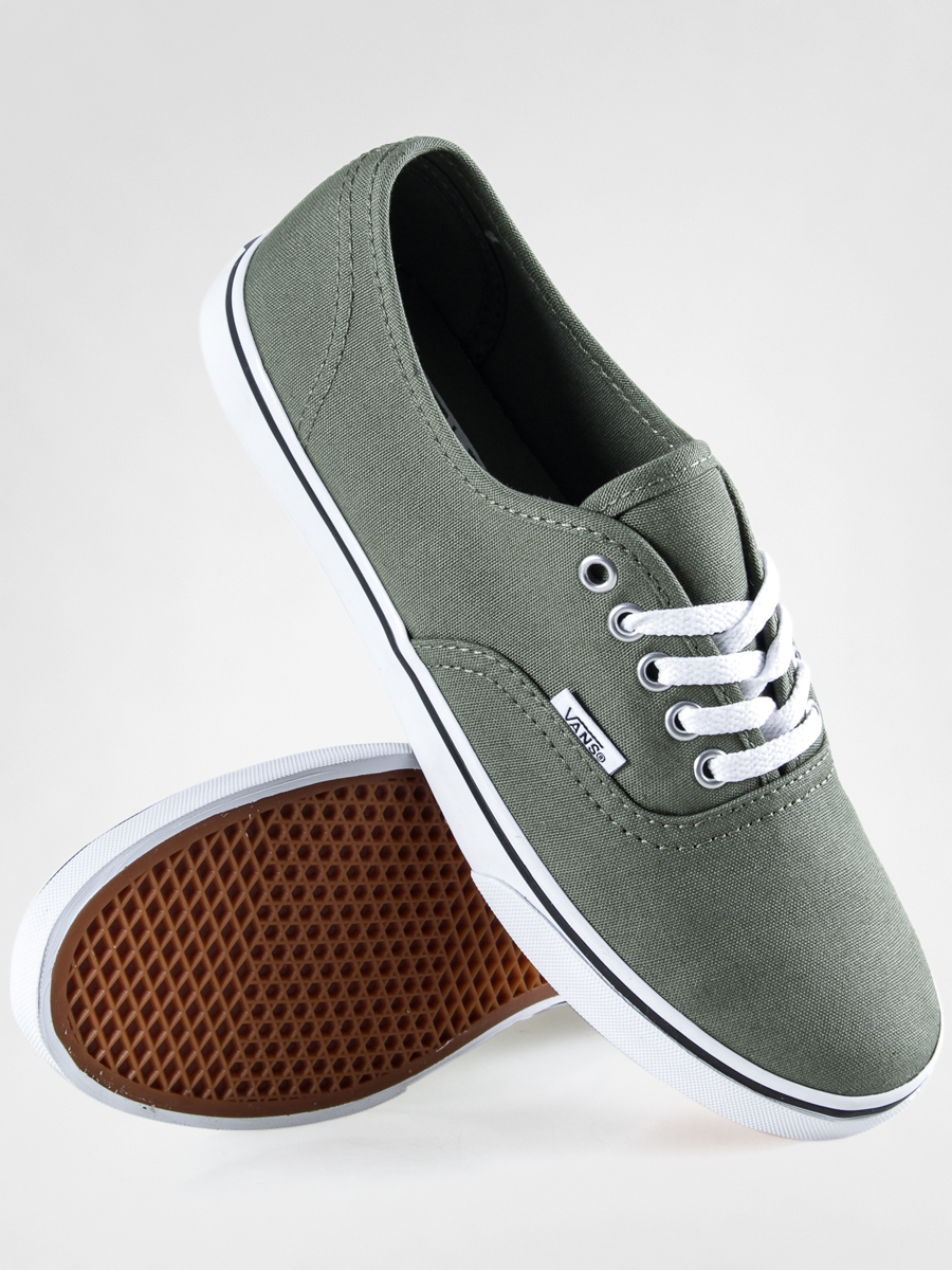 vans authentic lo pro olivine
