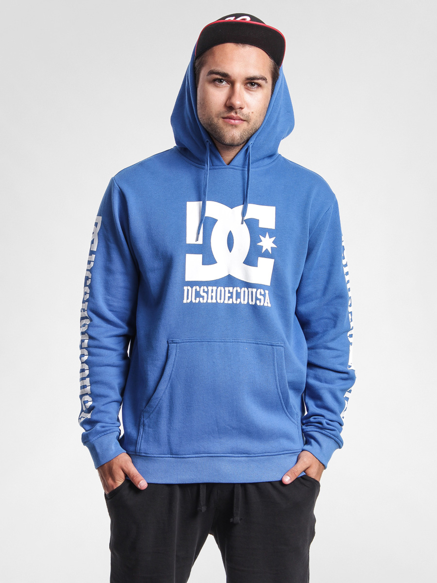 Blue dc clearance hoodie