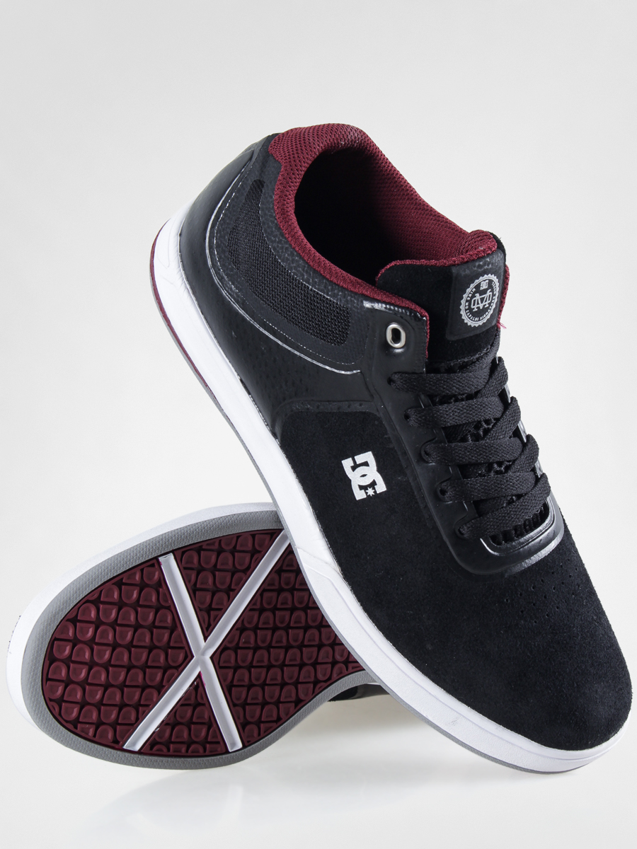 DC Shoes Mike Mo Capaldi Mid S (blk/wht/msilver)
