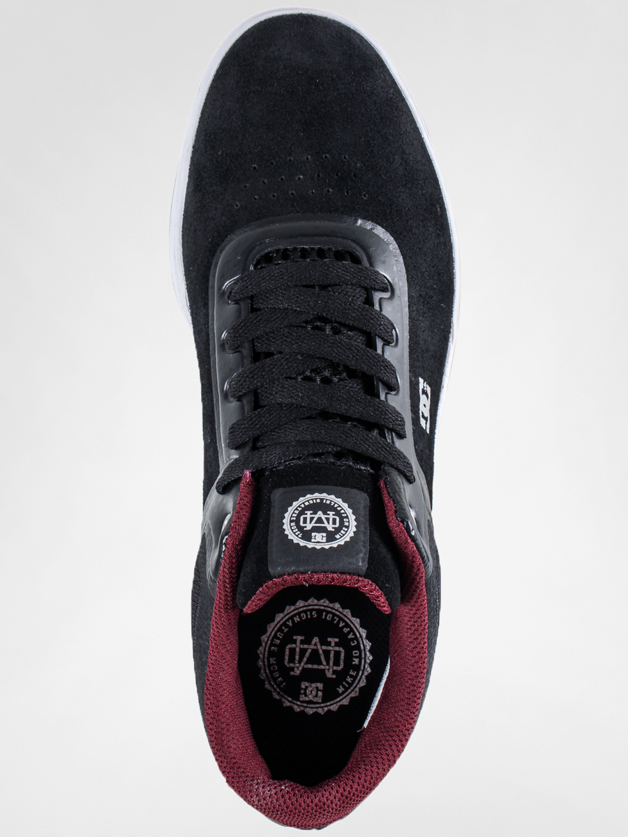DC Shoes Mike Mo Capaldi Mid S (blk/wht/msilver)