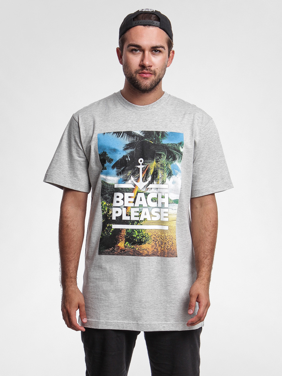 Diamante Wear T-shirt Beach Please (grey)