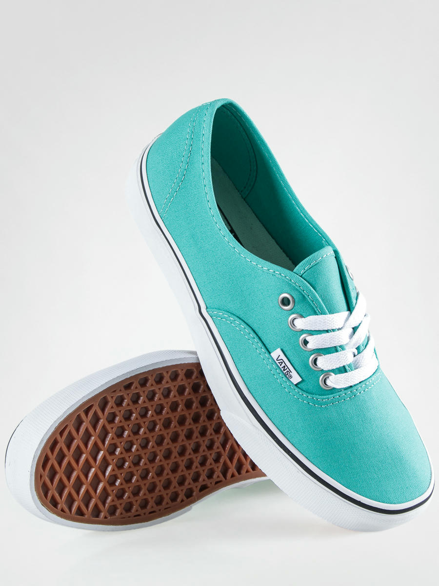 Vans slip on on sale aqua