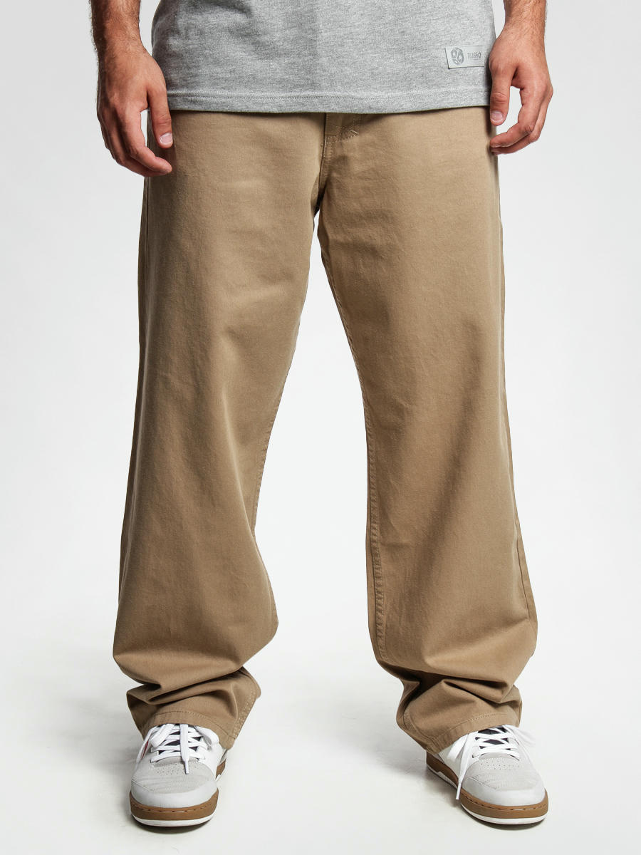 baggy tan pants