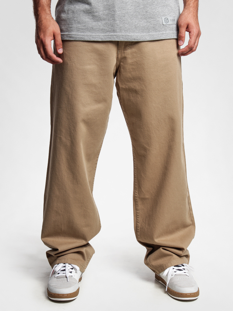 MassDnm Pants Jeans Wood Baggy (khaki)