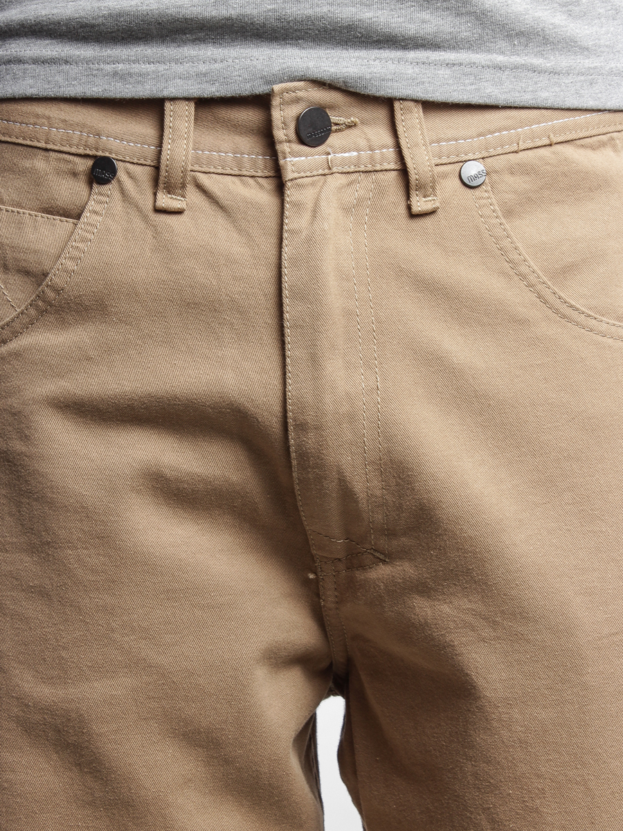 MassDnm Pants Jeans Wood Baggy (khaki)