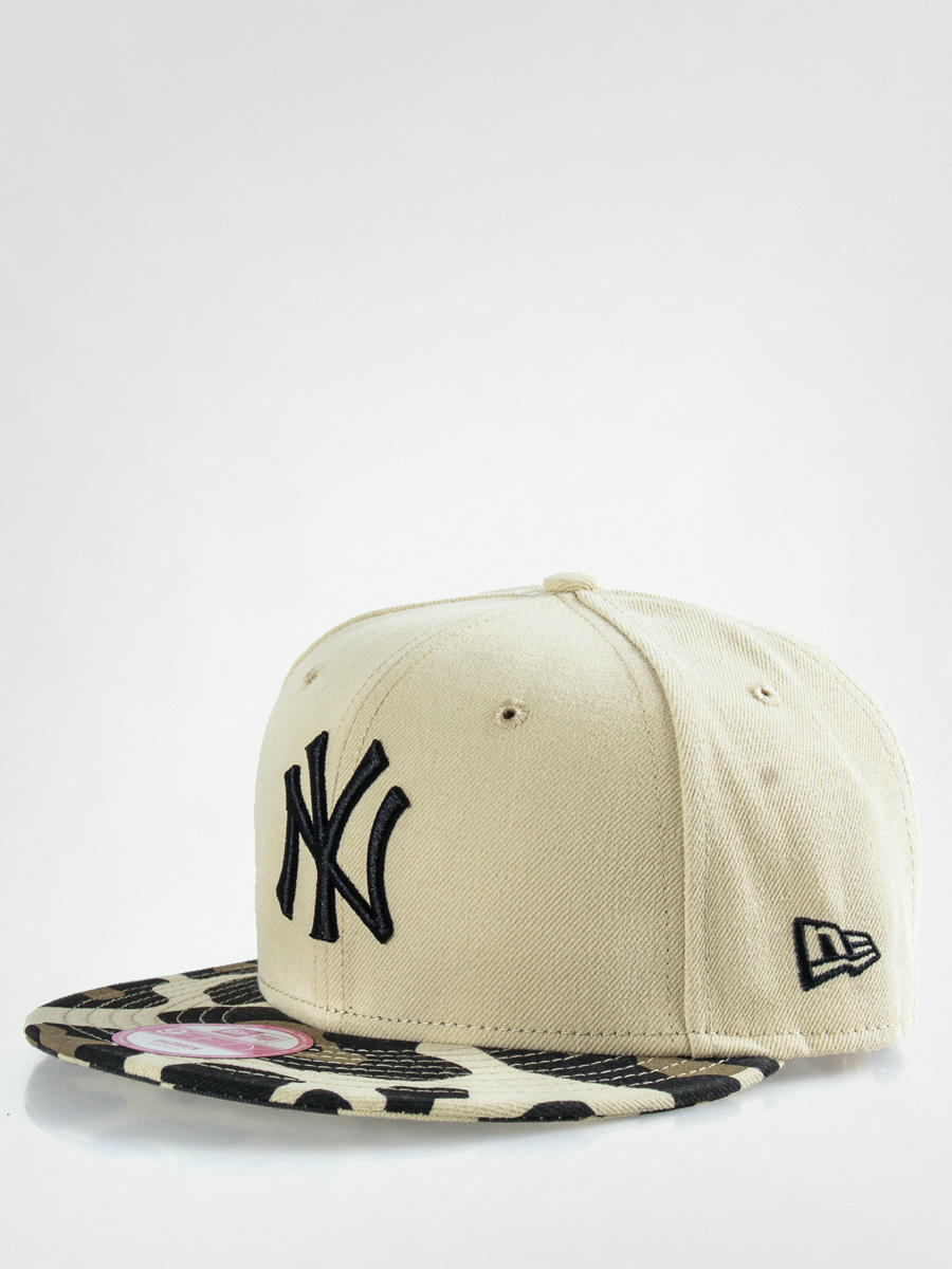 New York Yankees Print Safari New Era 9fifty beige cap