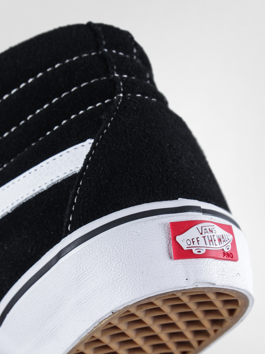 Vans Shoes Sk8 Hi Pro black white red