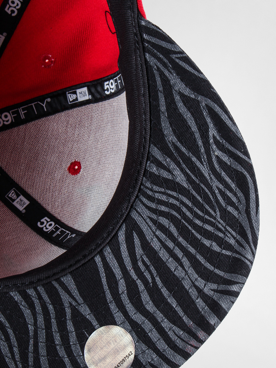 New Era Cap Tonal Zebra Chicago Bulls ZD (red/black)