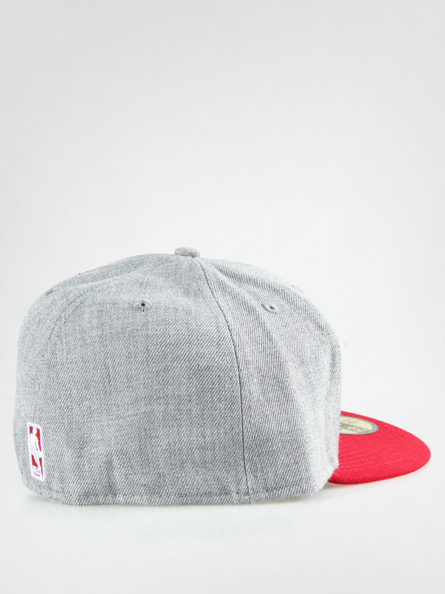 New Era Unisex New Era Heather Gray Chicago Bulls Vintage