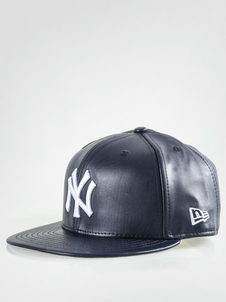 new era cap leather