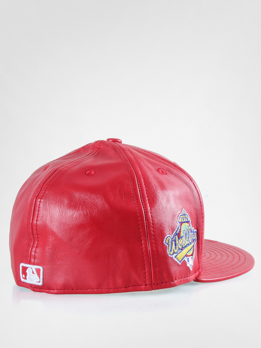leather yankees hat