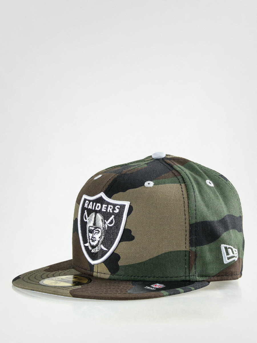 raiders cap camo