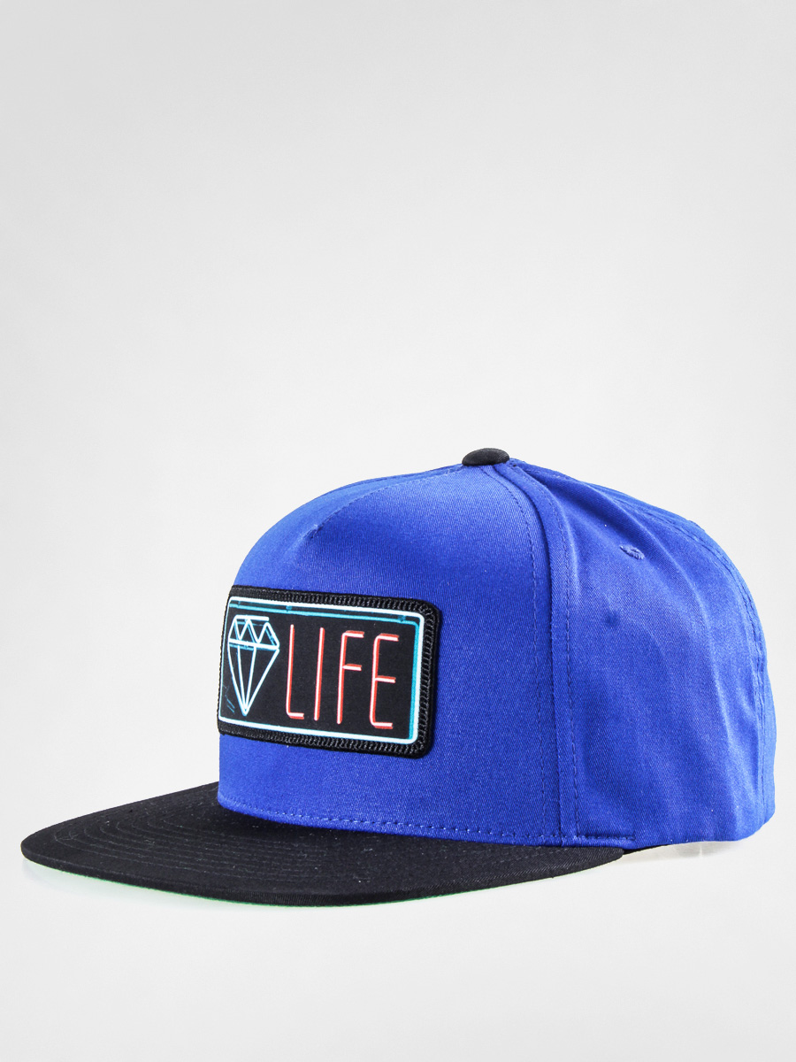 Diamond Supply Co. Cap Neon Snapback ZD (blue/black)