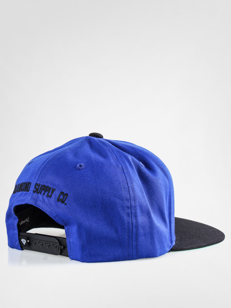 Diamond Supply Co. Cap Neon Snapback ZD - blue (blue/black)