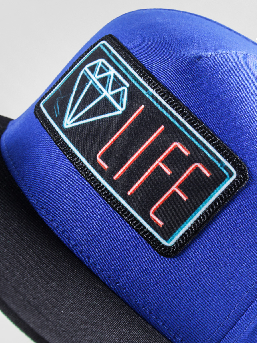 Diamond Supply Co. Cap Neon Snapback ZD (blue/black)