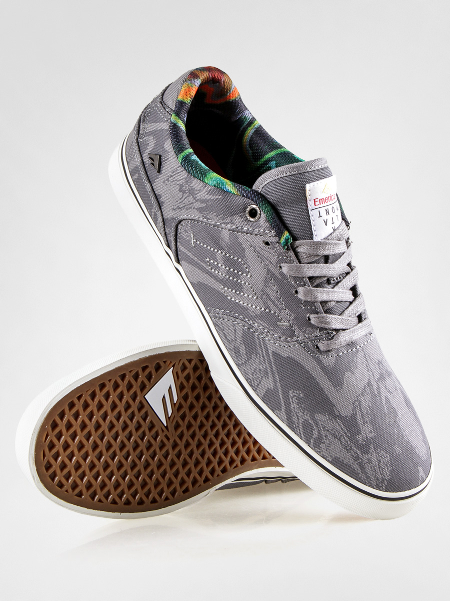 Emerica Shoes Reynolds Low Vulc X Altamont (dk gry)