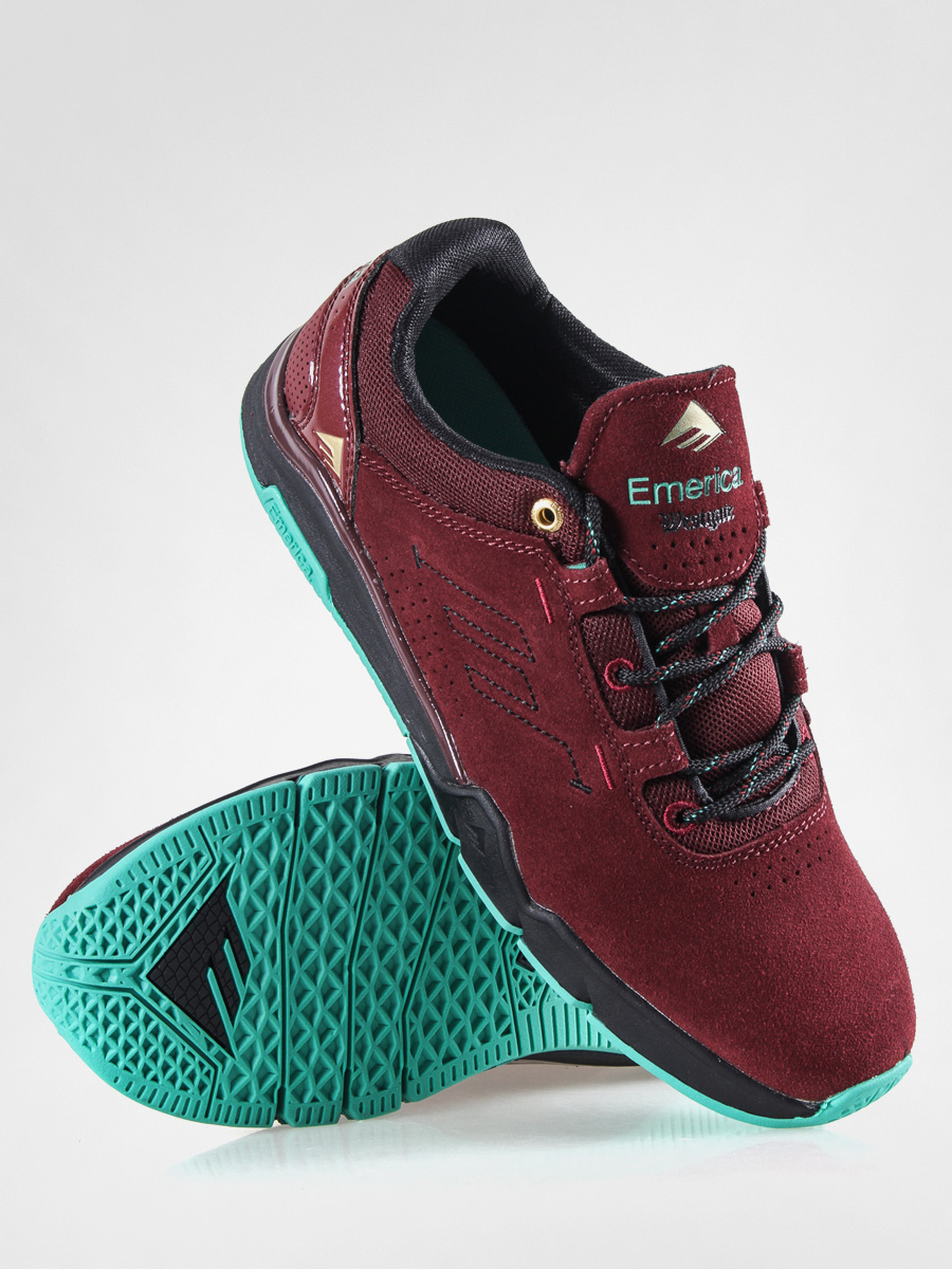 Emerica Shoes The Brandon Westgate (burgundy)