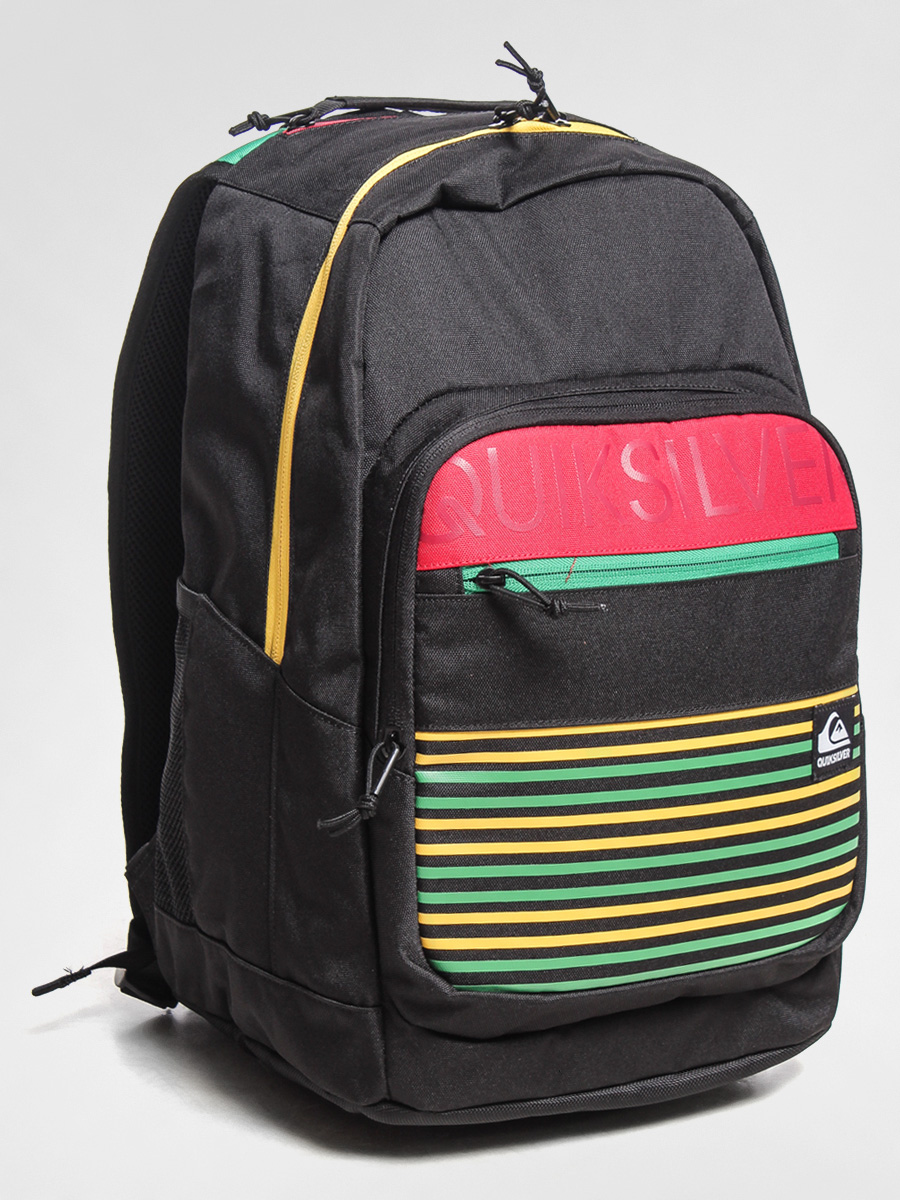 Quiksilver Backpack 03024 (black/green/yellow)