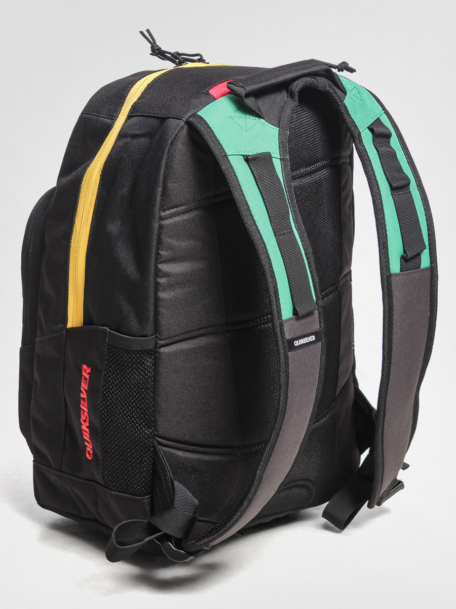Quiksilver Backpack 03024 (black/green/yellow)