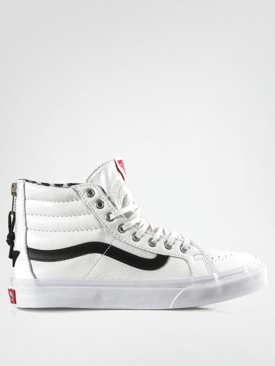 vans sk8 hi slim zip black