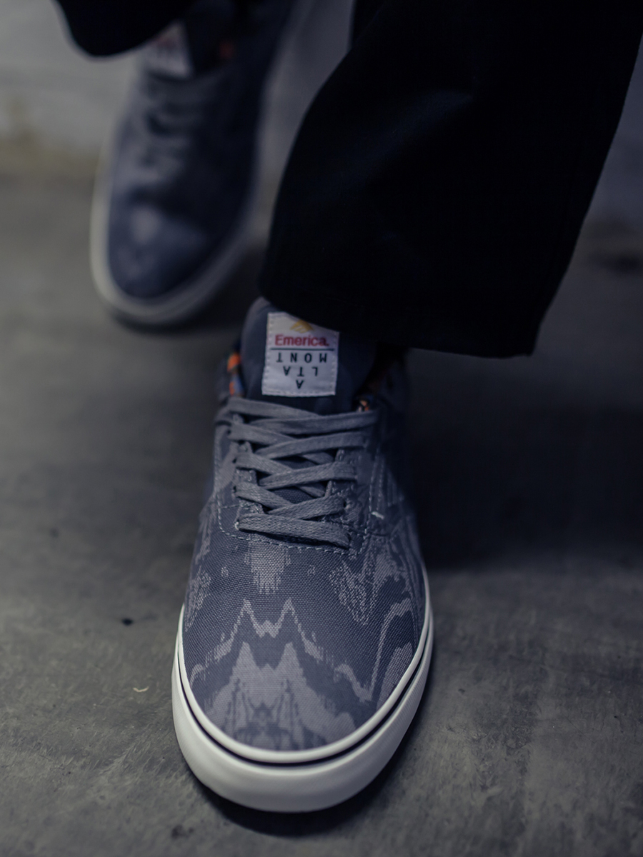 Emerica Shoes Reynolds Low Vulc X Altamont (dk gry)