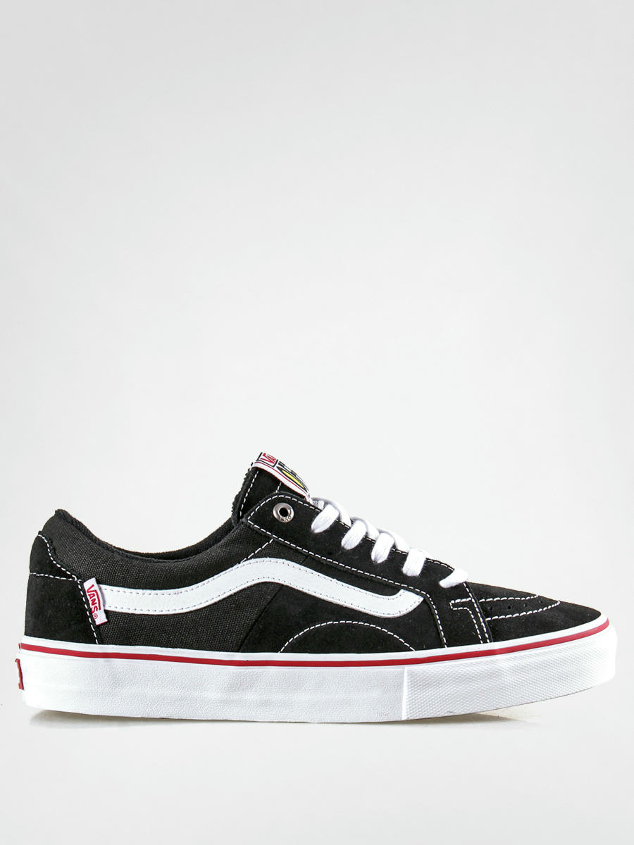 Vans Shoes Av American Low (black/white/scarlet)