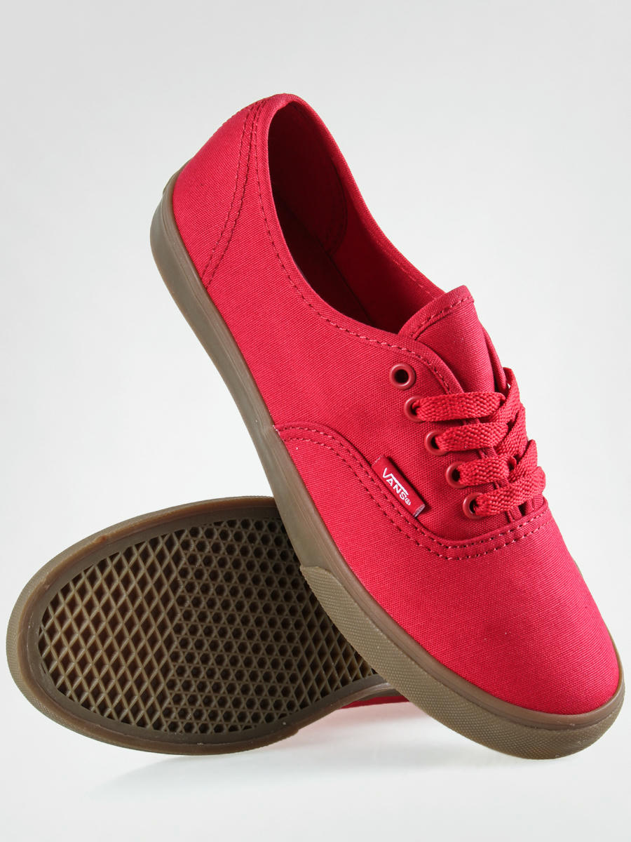 red low pro vans