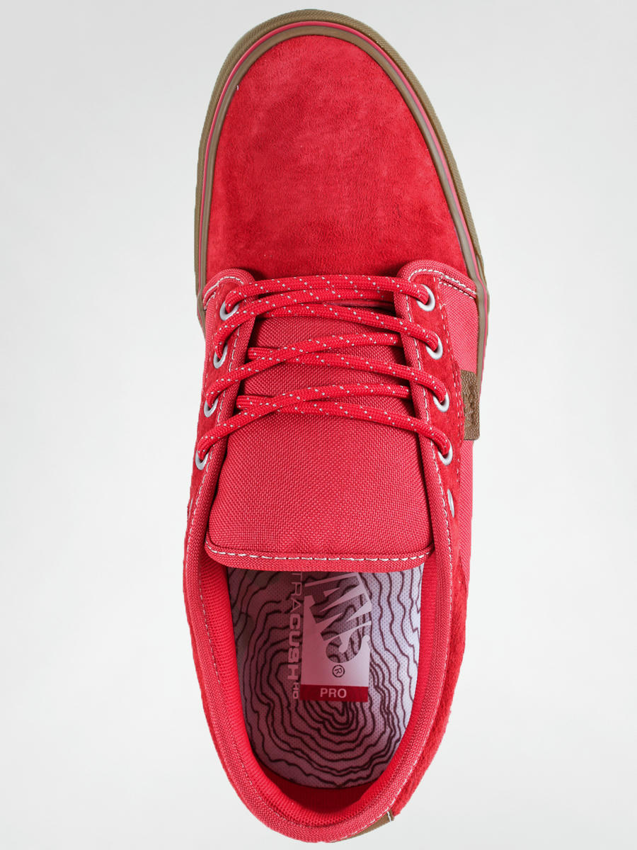 vans chukka low red gum