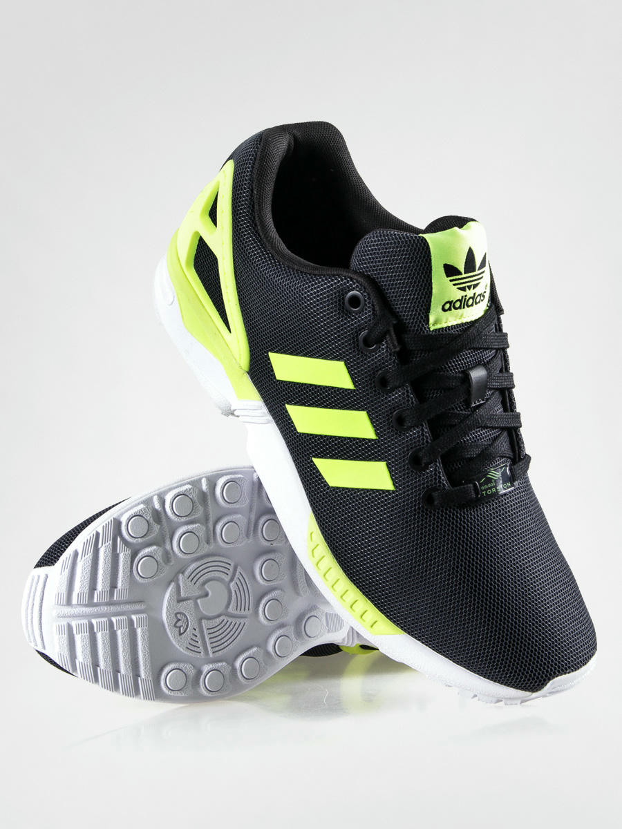 adidas Shoes ZX Flux black cblack syello ftwwht