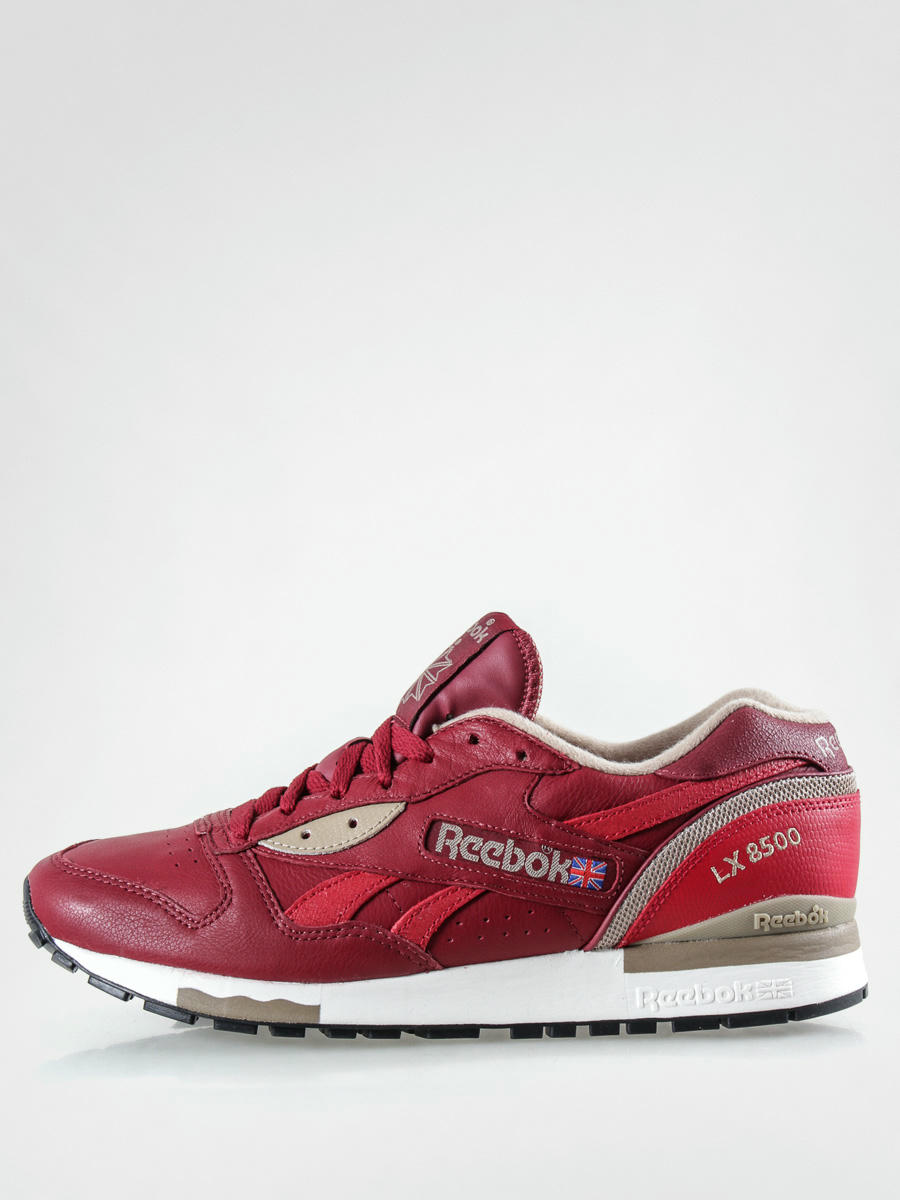 reebok red canvas shoes