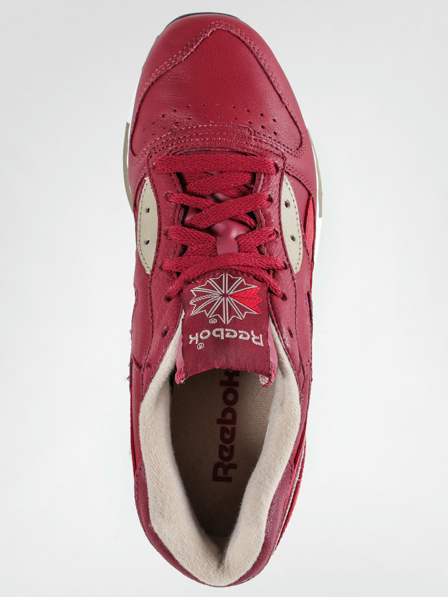 reebok red canvas shoes