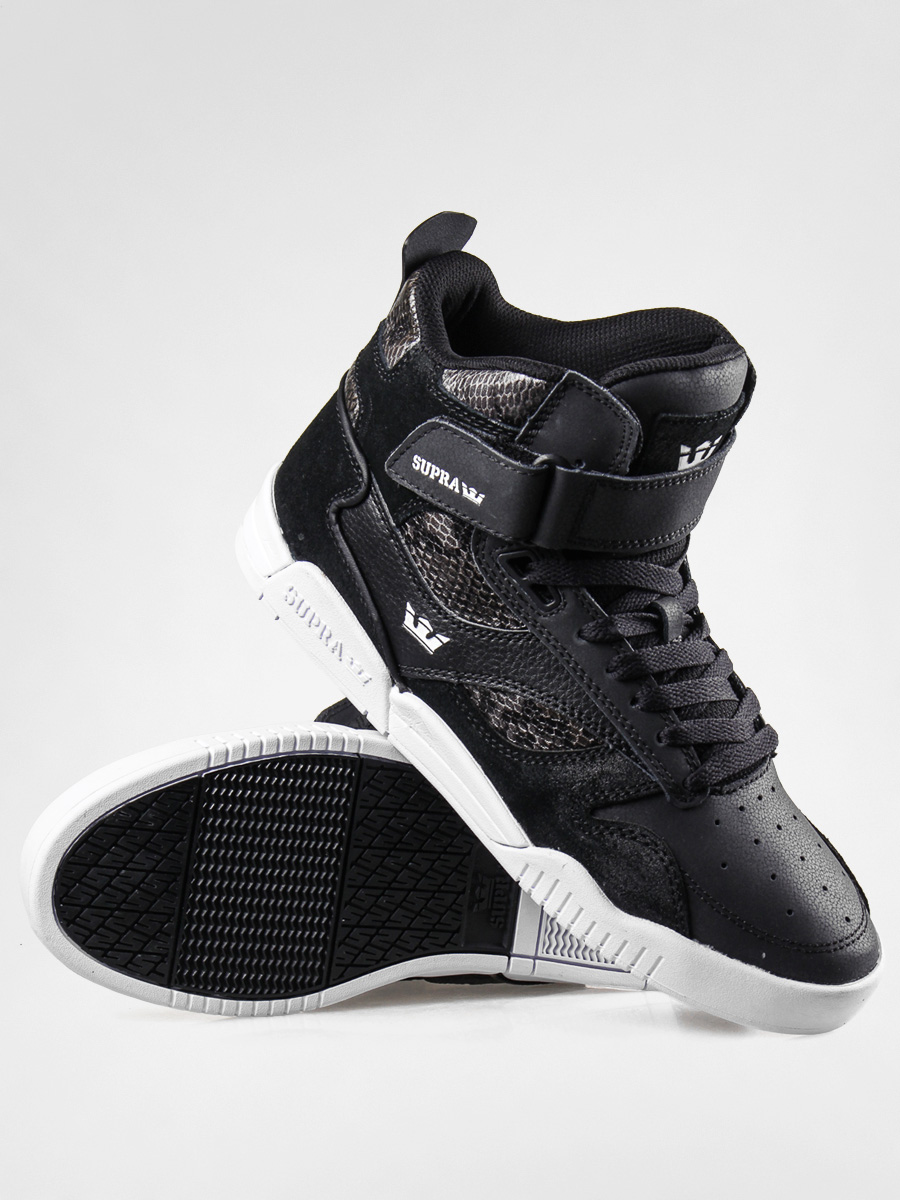 Shoes Supra Bleeker Black Buy Supra Men Black Leather Bleeker High - Main Image