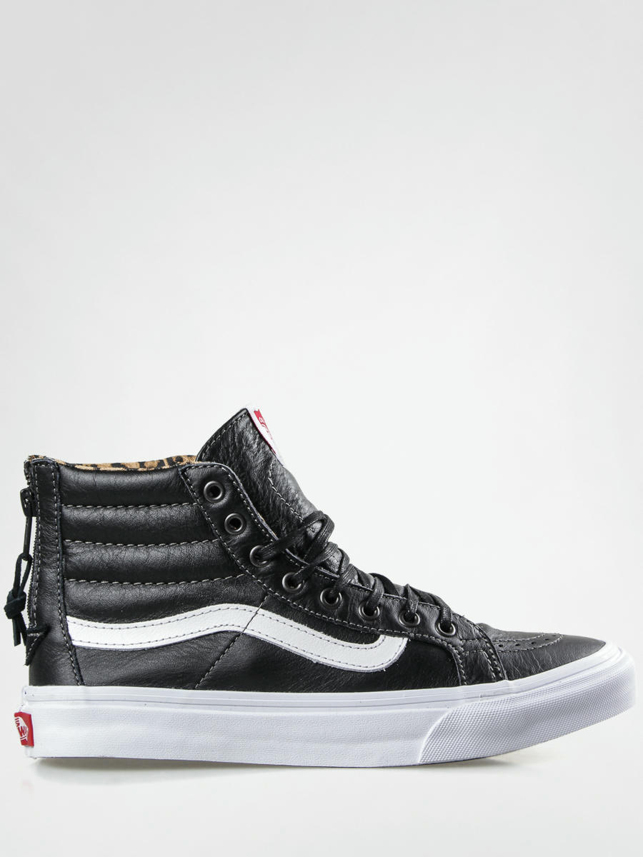 vans high top zipper back