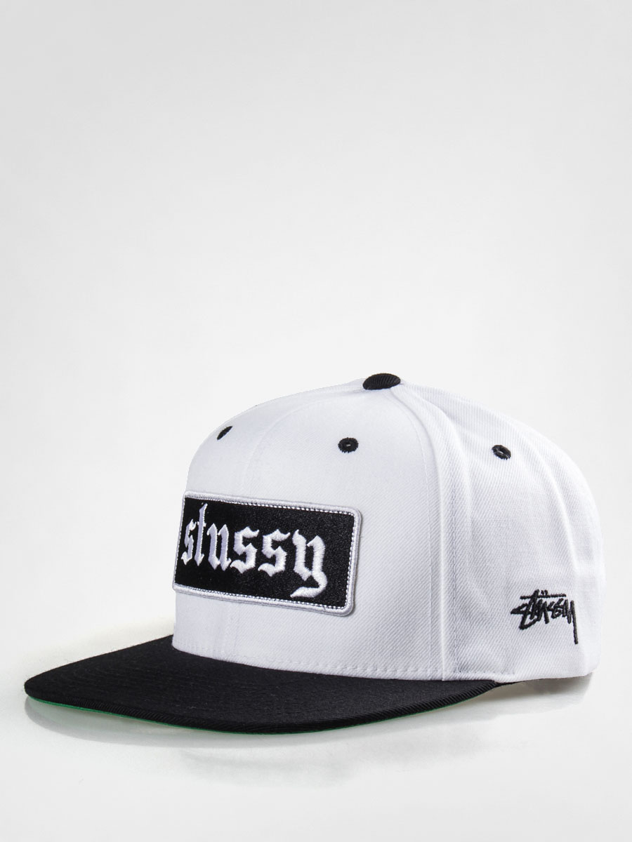 Stussy Beanie Streets Patch (white)