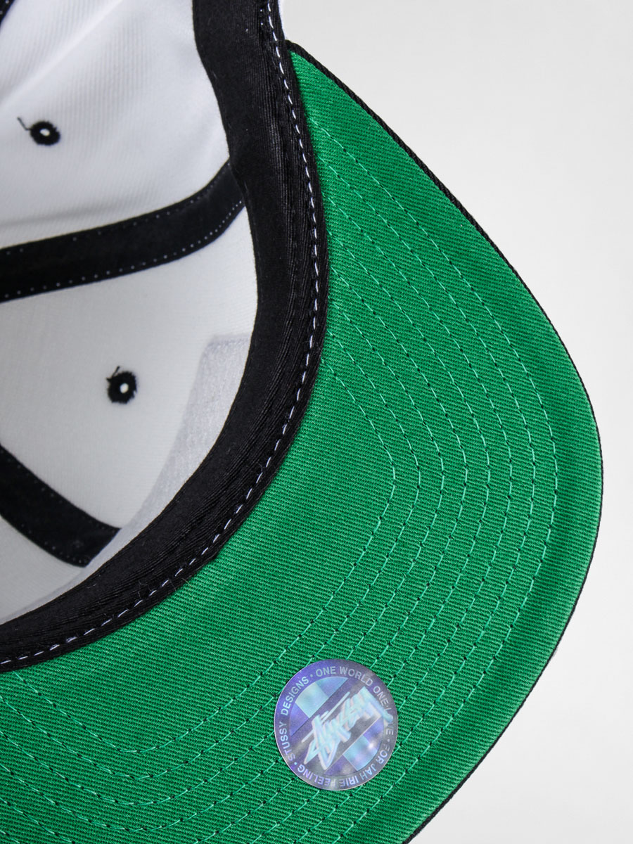 Stussy Beanie Streets Patch (white)