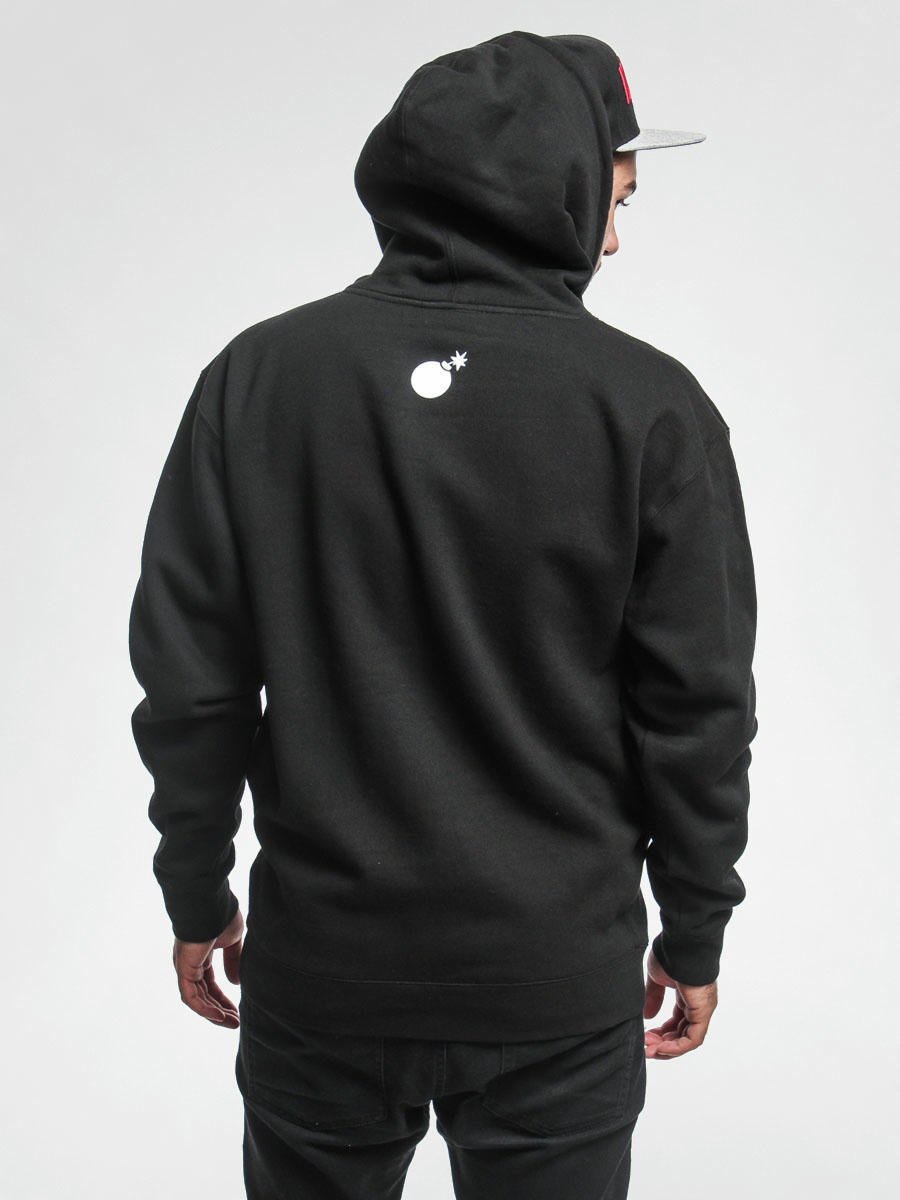 the hundreds black hoodie