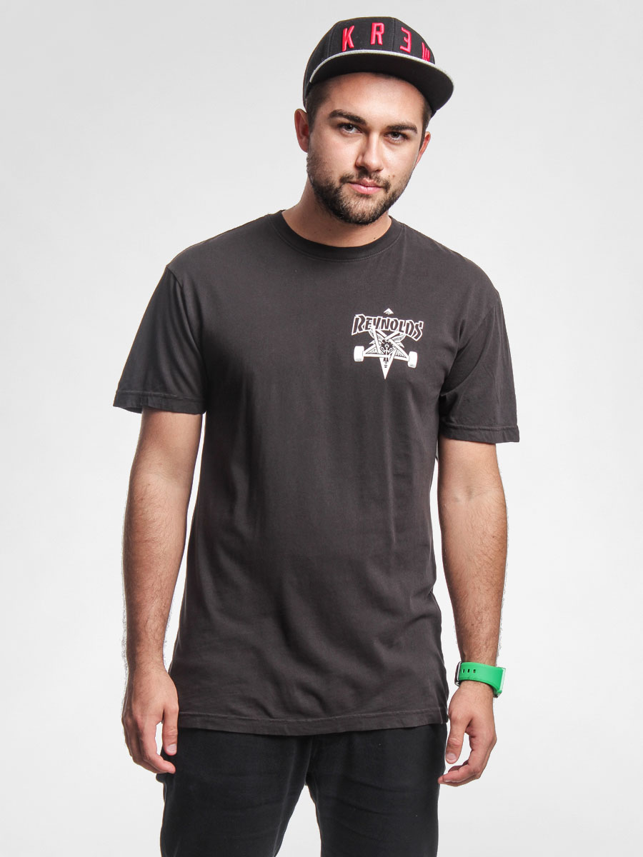 Emerica T shirt Emerica X Thrasher X Reynolds black black