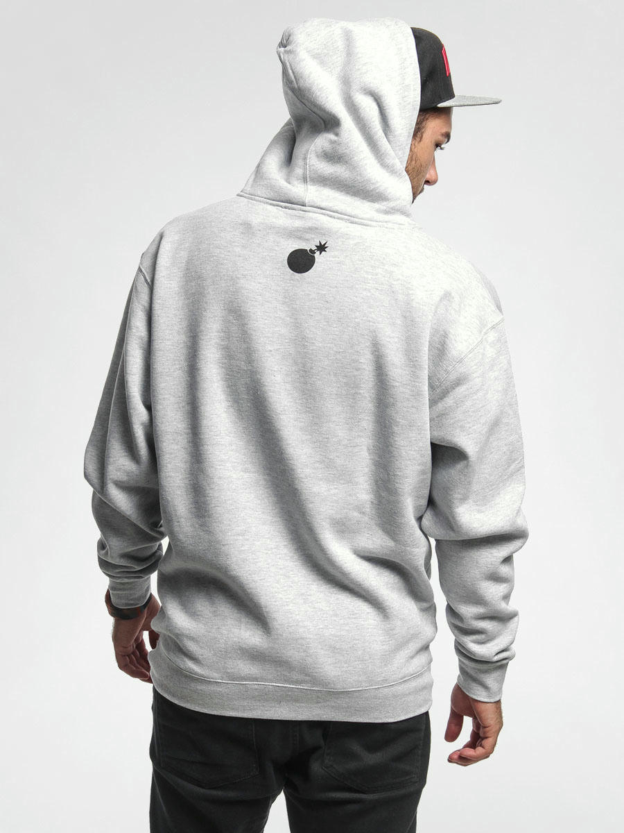 The Hundreds Hoodie Forever Slant HD athletic heather