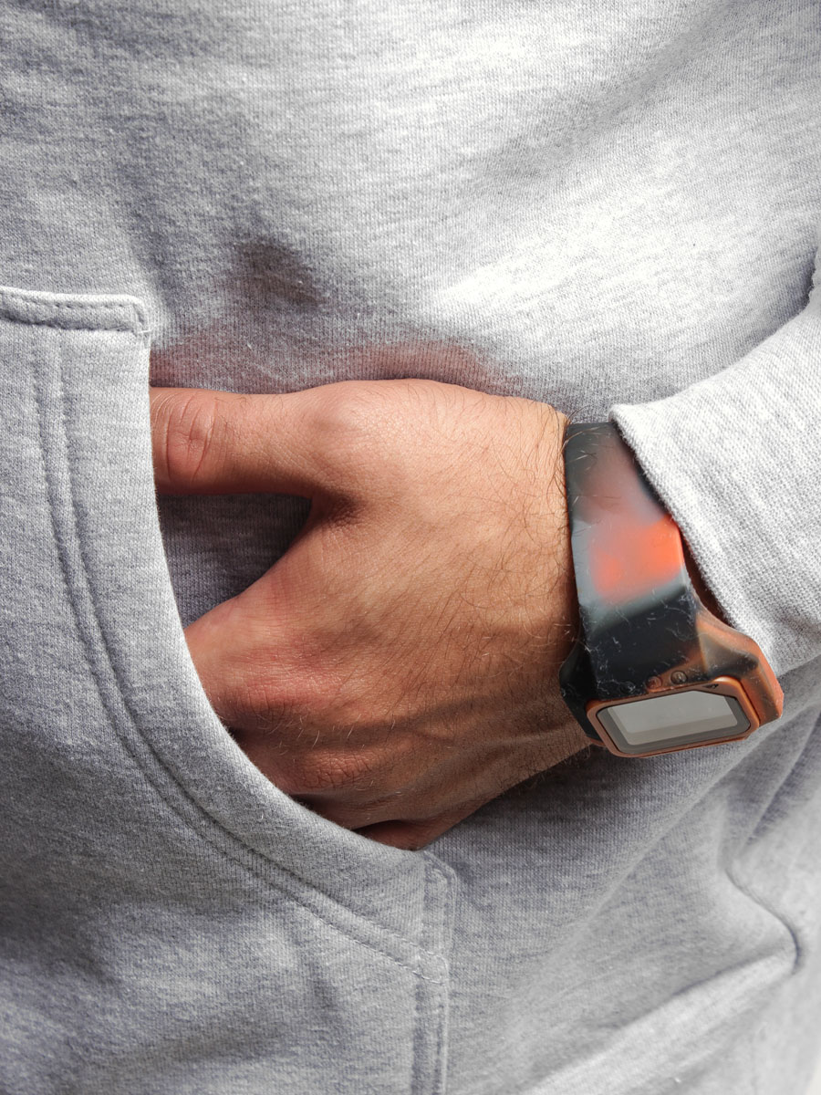 The Hundreds Hoodie Forever Slant HD (athletic heather)