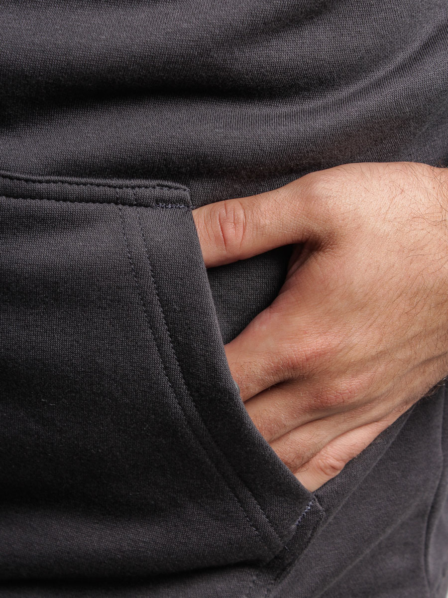 Etnies Hoodie Corp Stitch Zip (black)