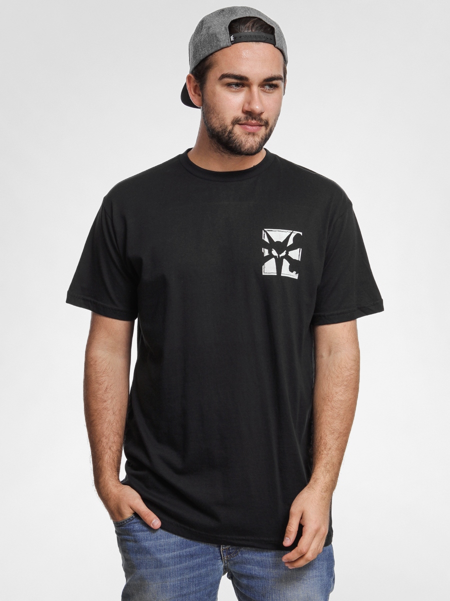 Bones T-shirt Rat Logo (black)