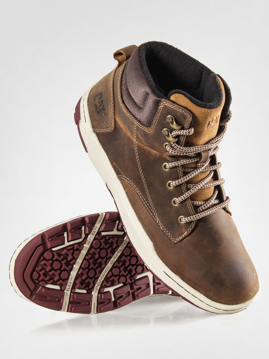 Caterpillar Shoes Colfax Mid brown (dark beige/beige fonce)