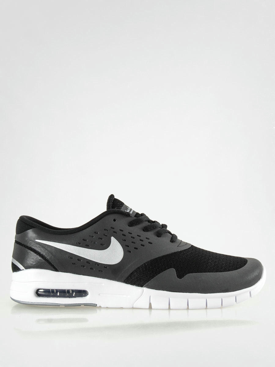 Lijm schandaal Clip vlinder Nike SB Shoes Eric Koston 2 Max (black/metallic silver white)