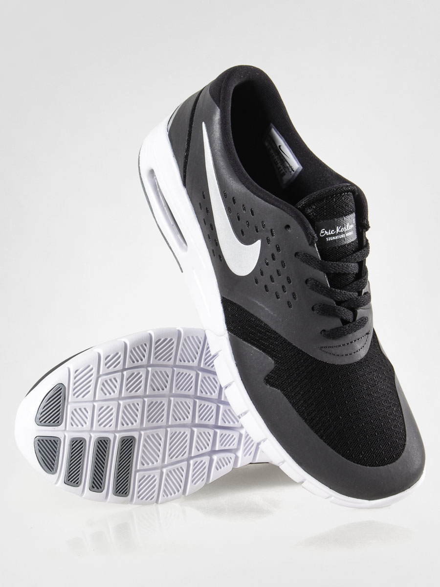 Nike SB Shoes Eric Koston 2 Max (black/metallic silver white)
